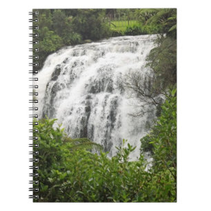 Owharoa Falls Anteckningsbok Med Spiral
