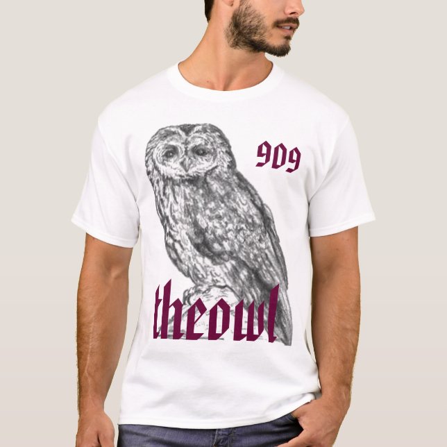 owl1 theowl, 909 t-shirt (Framsida)