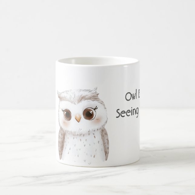 Owl Be Seeing You Kaffemugg (Center)