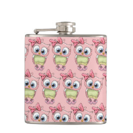 Owl Flask Fickplunta