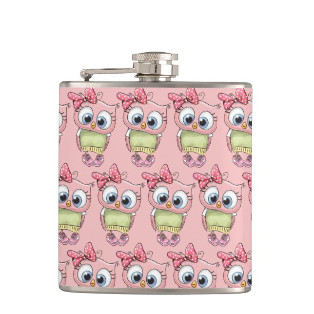 Owl Flask Fickplunta (Framsidan)