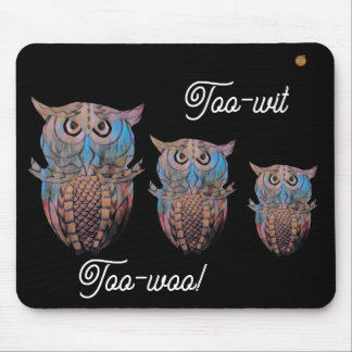 Owl mouse-mat. musmatta