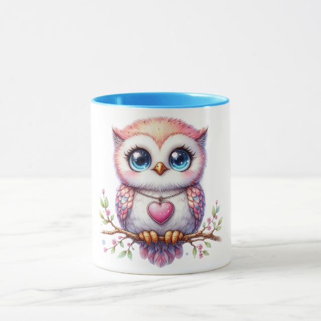 Owl mug mugg (Center)
