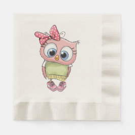 Owl Napkins Pappersservett