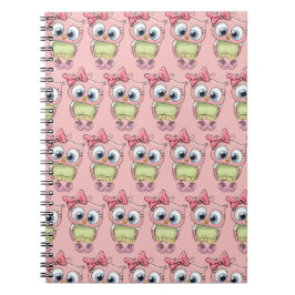 Owl Notebook Anteckningsbok