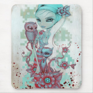 Owl&Pussycat Mousepad Musmatta