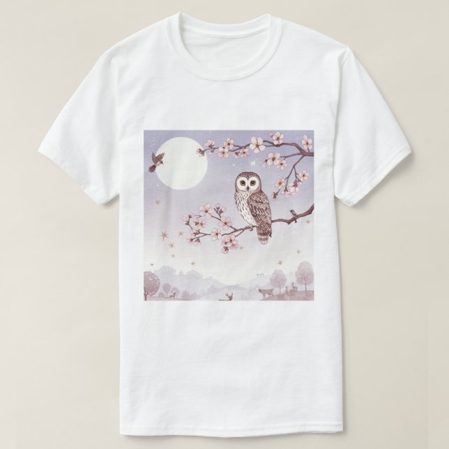 Owl T Shirt (Design framsida)