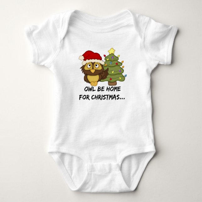 OwlBeHome4Christmas Tröja (Framsida)