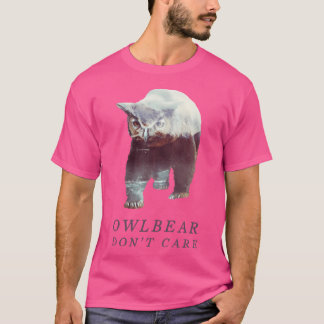Owlbjörn bryr sig inte t shirt