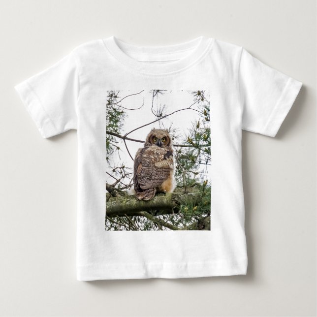 Owlet på Gräs Gren Tee (Framsida)