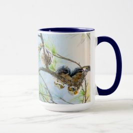Owlets Baby Uggla Wildlife Nature Mugg