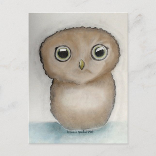 Owlie vycard vykort (Framsida)