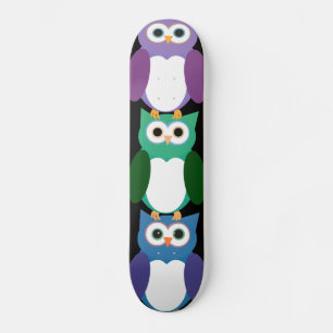 Owlies Mini Skateboard Bräda 18,5 Cm