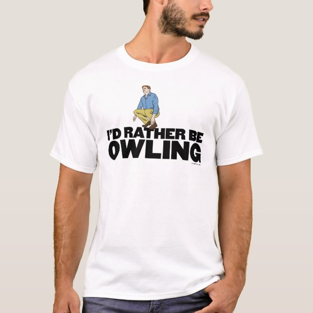 Owling skjorta t-shirt (Framsida)