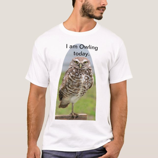 Owling Tee, Burrowing Uggla Tee (Framsida)