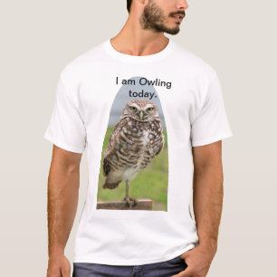 Owling Tee, Burrowing Uggla Tee Shirt