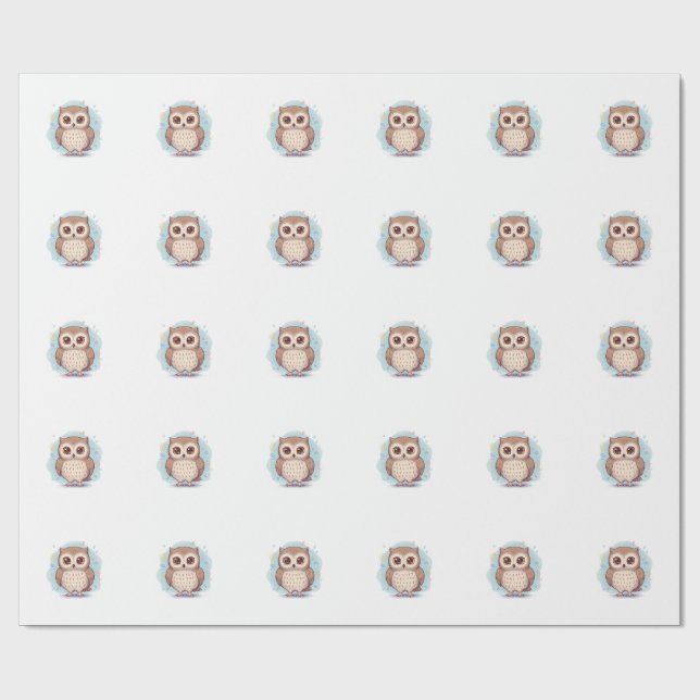 Owls that bring happiness presentpapper (Platt)