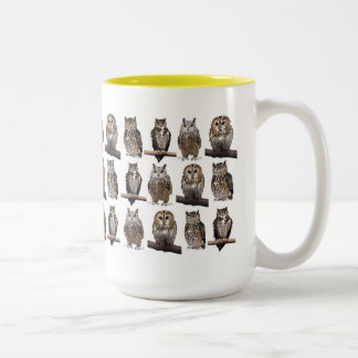 Owls Två-Tonad Mugg