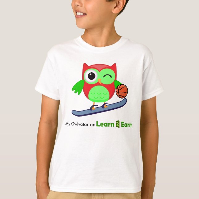 Owlvatar skjorta t shirt (Framsida)