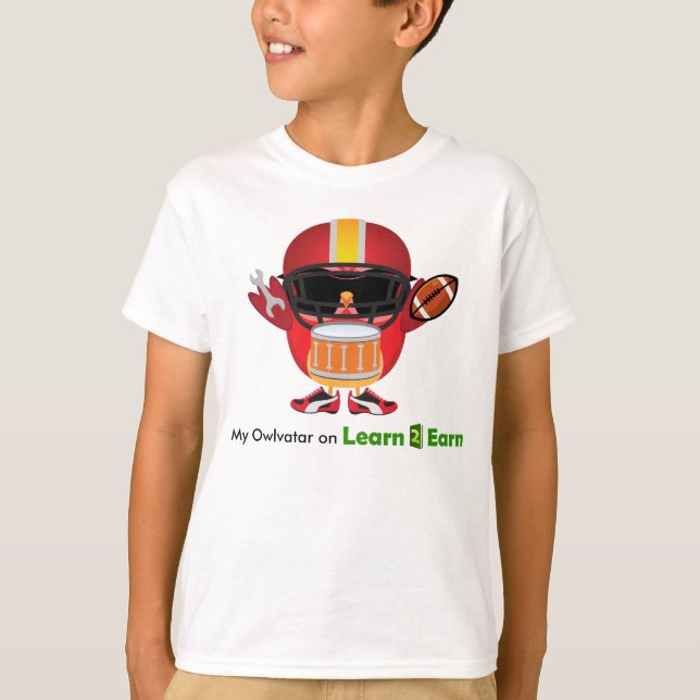 Owlvatar skjorta t-shirt (Framsida)
