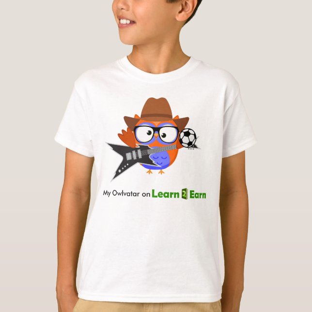 Owlvatar skjorta t-shirt (Framsida)