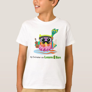 Owlvatar skjorta tee shirt