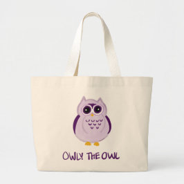 Owly Uggle Tote Bag - Keiki Aloha Jumbo Tygkasse