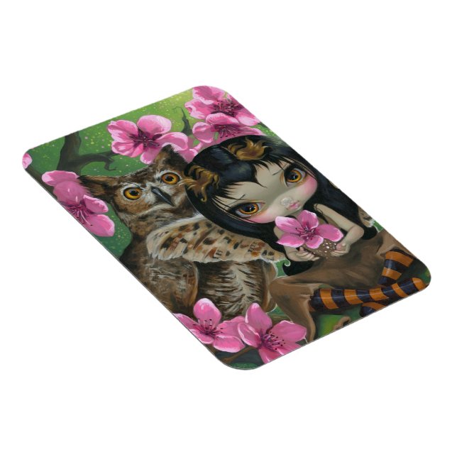 "Owlyn in Springtime" Flex Magnet (Högersidan)