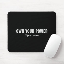 Own Your Power Personalized Mouse Pad – Feminine C Musmatta