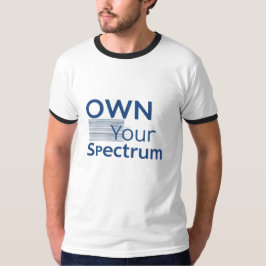 Own Your Spectrum – Autism Awareness Month Blue  T Shirt