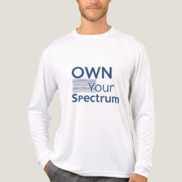 Own Your Spectrum – Autism Awareness Month Blue  T Shirt