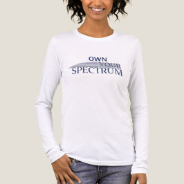 Own Your Spectrum – Autism Awareness Month Blue  T Shirt