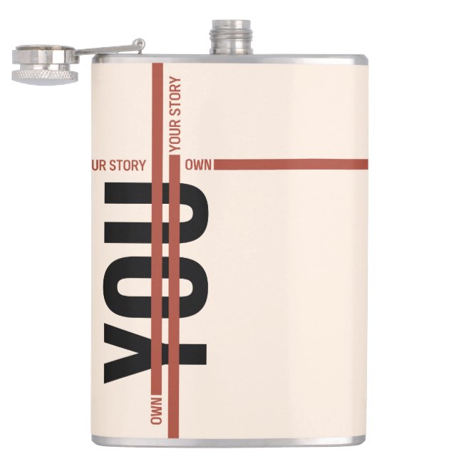 Own Your Story Shirt – Bold Motivational Quote Fickplunta (Öppnad)