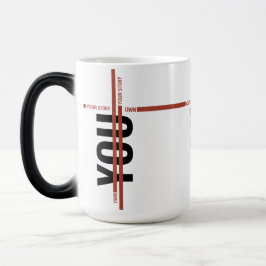 Own Your Story Shirt – Bold Motivational Quote Magisk Mugg