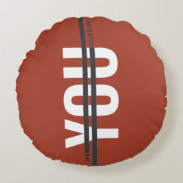 Own Your Story Shirt – Bold Motivational Quote Rund Kudde