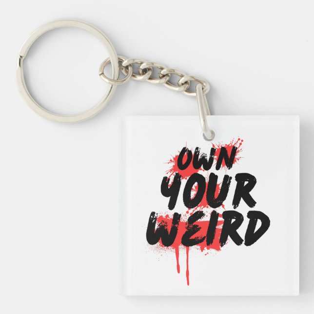 Own Your Weird - Bold Grunge Typography (Framsidan)