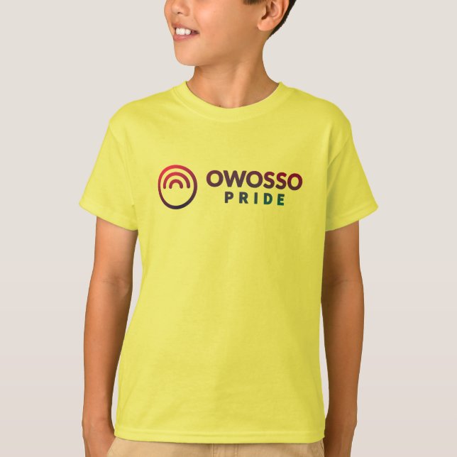 Owosso Pride Kids Storlek T-Shirt (Framsida)