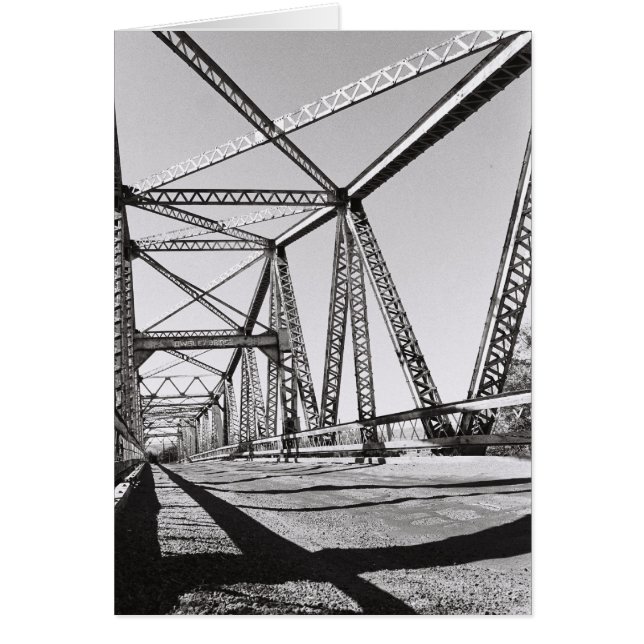 Owsley överbryggar i Hagerman, Idaho, USA OBS Kort (Framsidan)