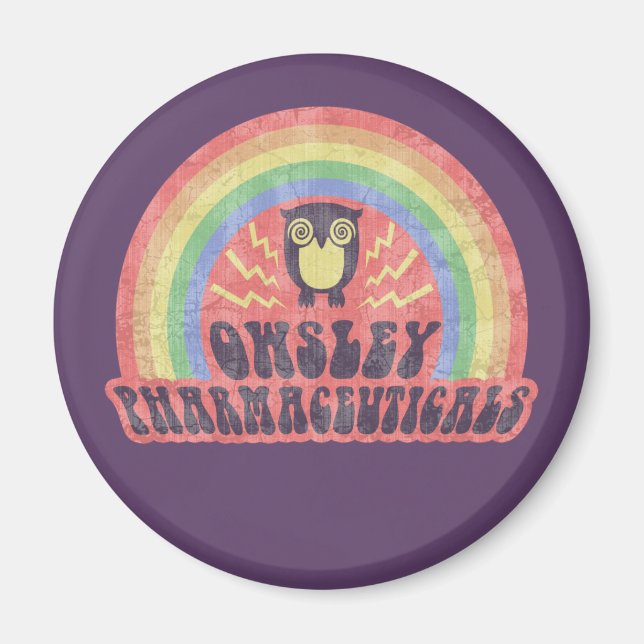 Owsley Pharmaceuticals Magnet (Framsidan)