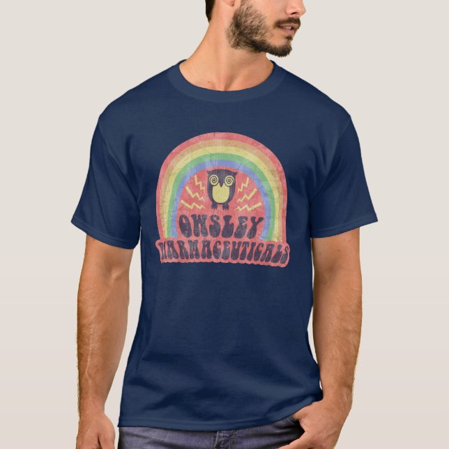 Owsley Pharmaceuticals Tee Shirt (Framsida)