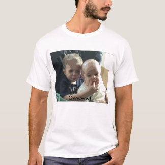 Owwww! Charlie bet mig Tee Shirt