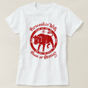 Ox-året 2021 t shirt