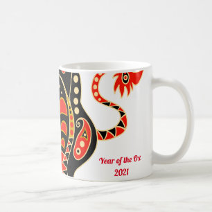 Ox-året Kaffemugg