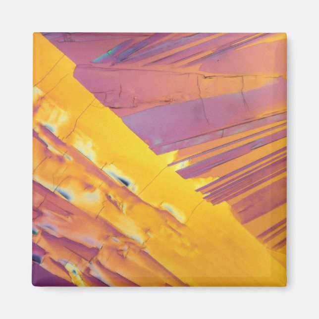 Oxalsyra Crystals Magnet (Framsidan)