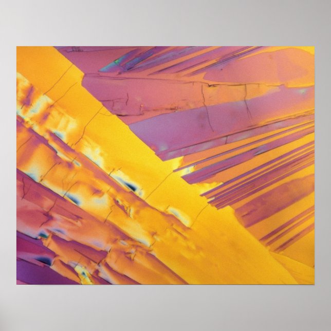 Oxalsyra Crystals Poster (Framsidan)