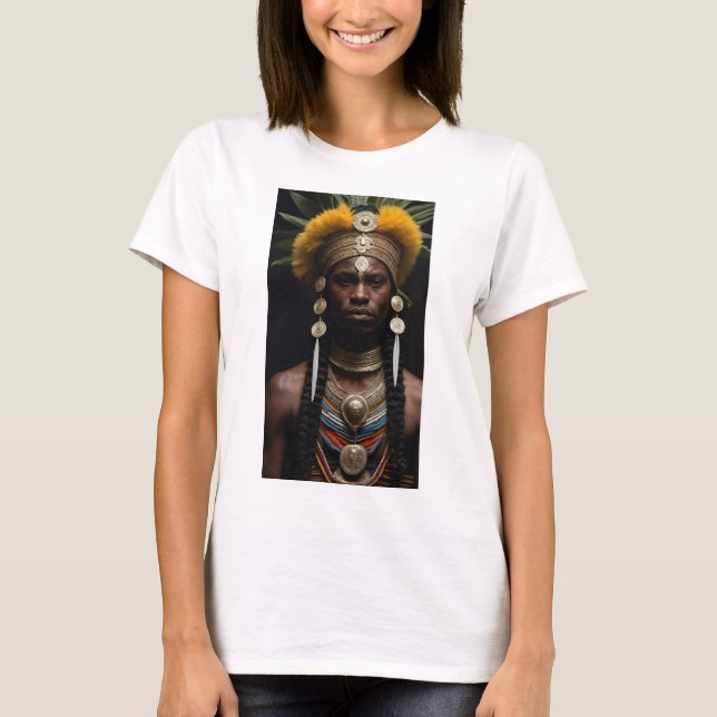Oxalufã (Oxalá) - Afrikansk brasiliansk mytologi T Shirt (Framsida)