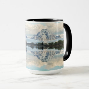 Oxbågböjningsreflektion Mugg