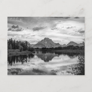 Oxbow Bend i Grand Teton National Park Vykort