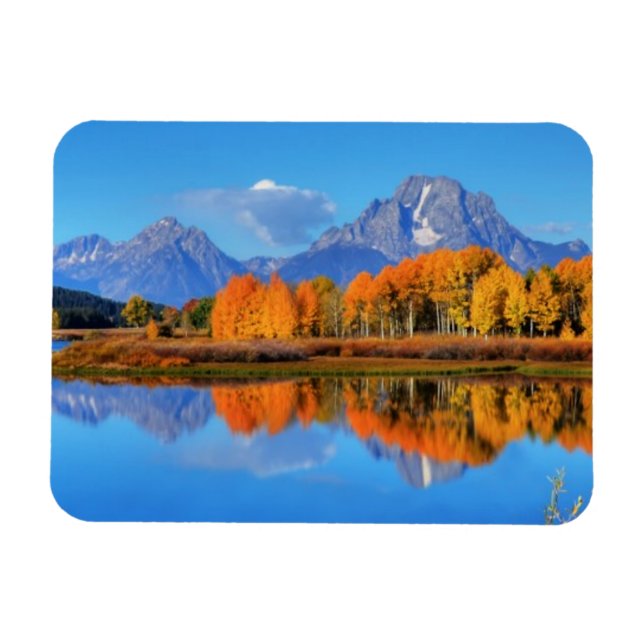 Oxbow Bend Sunrise Magnet (Horisontell)