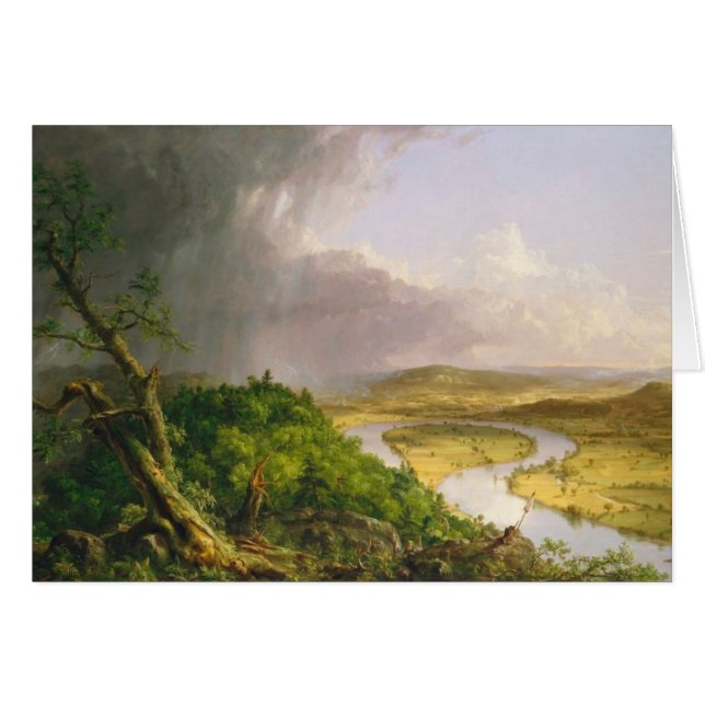 Oxbow Card Hälsningskort (Framsidan Horizontal)